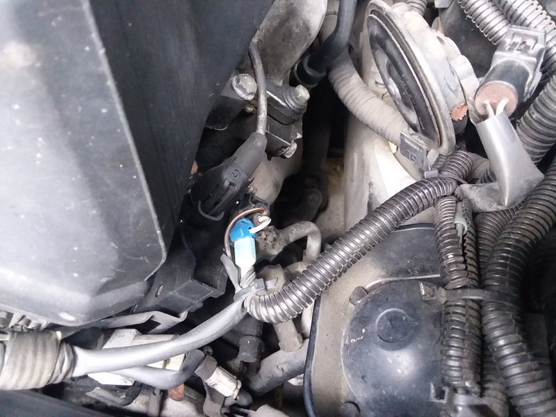 Aftermaket alarm tied into the ignition coil among other things